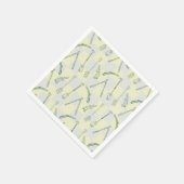 園芸用具パターン スタンダードカクテルナプキン (角)