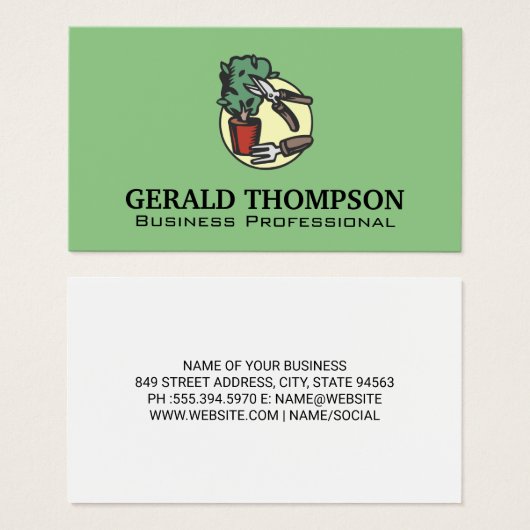 園芸用具 (正面&裏面)