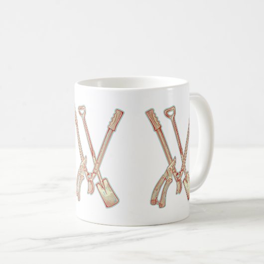 園芸用具 コーヒーマグカップ (正面右)