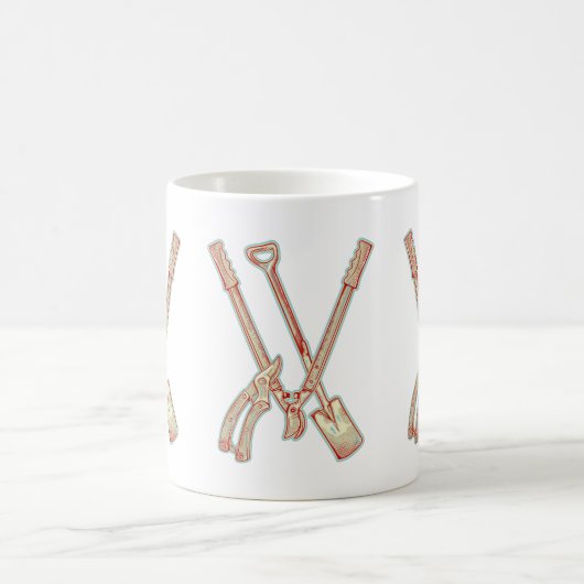 園芸用具 コーヒーマグカップ (中央)