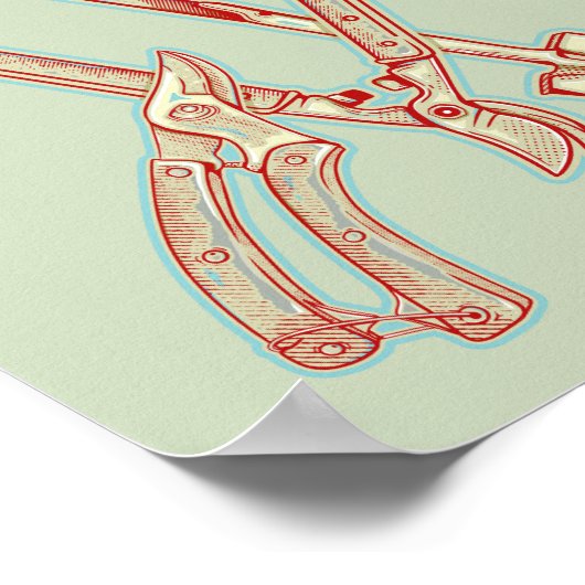 園芸用具 ポスター (角)