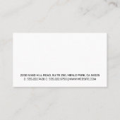 園芸用具 |刈り草 |木製ボード 名刺 (裏面)