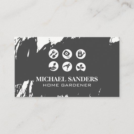 園芸用具 |屋外造園 名刺 (正面)