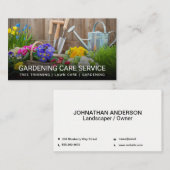 園芸用具 | 花 名刺 (正面/裏面)