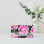 園芸用品センターの花のデザイン 名刺 (スタンド正面)
