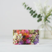 園芸用品センター及び造園のサービス業カード 名刺 (スタンド正面)