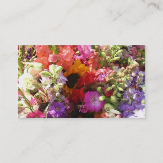 園芸用品センター及び造園のサービス業カード 名刺 (正面)