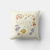 園芸用植物花ママとパパ クッション (正面)