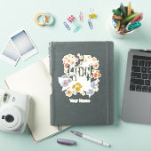 園芸用植物花ママとパパ シール (iPadカバー)