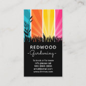 園芸用草取り園芸 名刺 (正面)