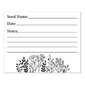 園芸種救種 ラバースタンプ (インプリント)