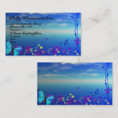 園芸蝶 名刺 (正面/裏面)