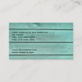 園芸造園 名刺 (裏面)