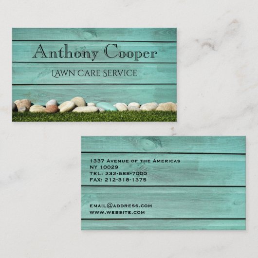 園芸造園 名刺 (正面/裏面)