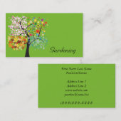 園芸 名刺 (正面/裏面)