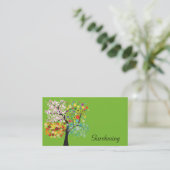 園芸 名刺 (スタンド正面)