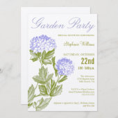 園遊会のシャワーの招待状 招待状 (正面/裏面)