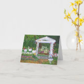 園遊会 カード (黄色い花)