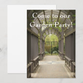 園遊会! 招待 招待状 (正面/裏面)