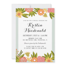 園開花モダンブライダルシャワー