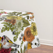 園鳥と花1 テーブルクロス (インサイチュ)