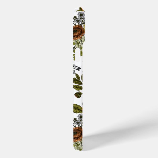 園鳥と花1 Case-Mate iPhoneケース (裏面 / 右)