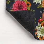 園鳥と花2 マウスパッド (コーナー)