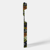 園鳥と花2 iPhoneケース (左側面)