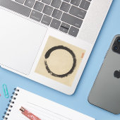 圓窓修風 シール (ノートパソコンとiPhone)