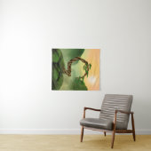 圓窓禅サークル盆栽ツリー タペストリー (インサイチュ(横))