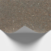 土と樹皮の汚れテクスチャ ラッピングペーパー (角)