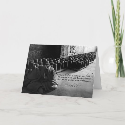 土と陶器 カード (正面)