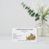 土のコンパクターの名刺 名刺 (スタンド正面)