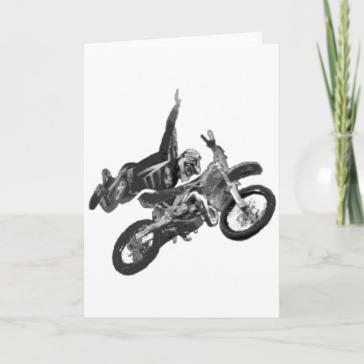 土のバイクによってfreestyling カード (正面)