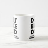 土のバイクのパパのおもしろいなモトクロスのマグかタンブラー コーヒーマグカップ (中央)