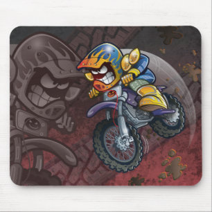 土のバイクのマイクのマウスパッド マウスパッド