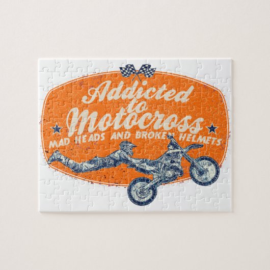 土のバイクの極端 ジグソーパズル (横)