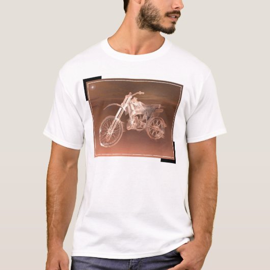 土のバイク Tシャツ (正面)