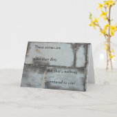 土のバースデー・カードより古い カード (黄色い花)