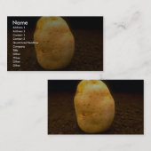 土のポテト 名刺 (正面/裏面)