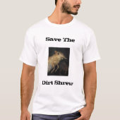 土の口やかましい女を救って下さい Tシャツ (正面)