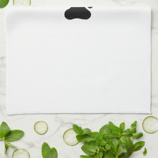 土の小犬手タオル キッチンタオル (折り畳み)