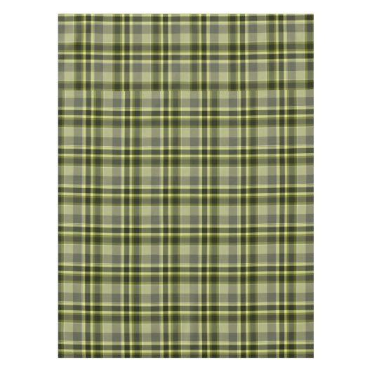 土の格子緑の色調、一致するテーブルクロス テーブルクロス (正面)