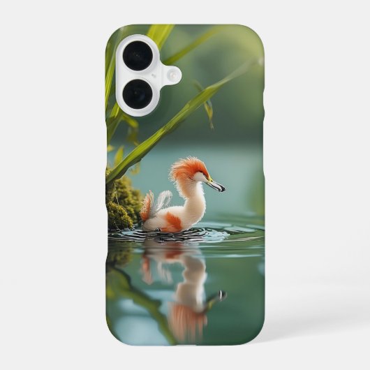 土の流れ iPhone 16ケース (裏面)