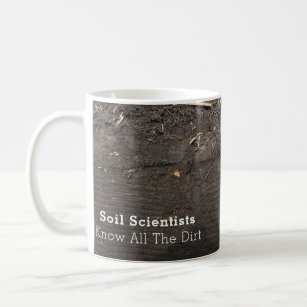 土の科学者が土を知る-マグ コーヒーマグカップ