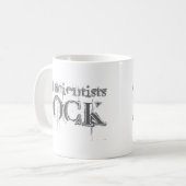 土の科学者の石 コーヒーマグカップ (正面左)