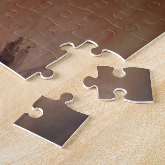 土の競争 ジグソーパズル (側面)