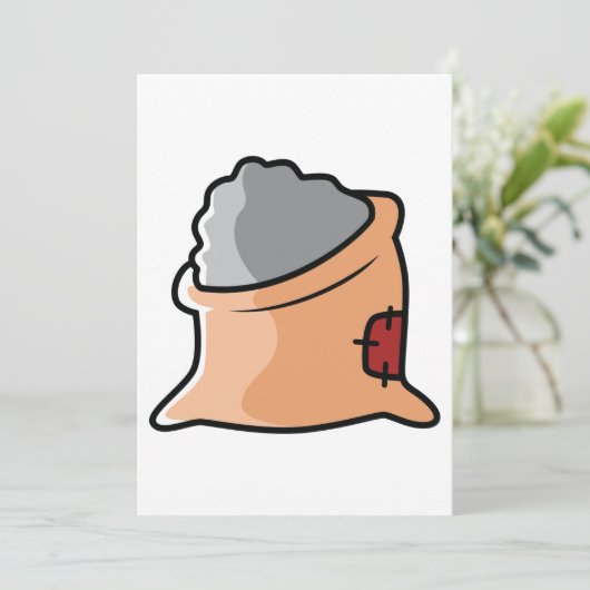 土の袋 招待状 (スタンド正面)