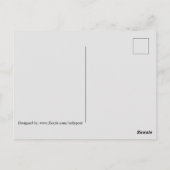 土はがき付きアースデイ少年 ポストカード (裏面)