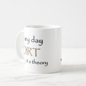 土より古い コーヒーマグカップ (正面左)